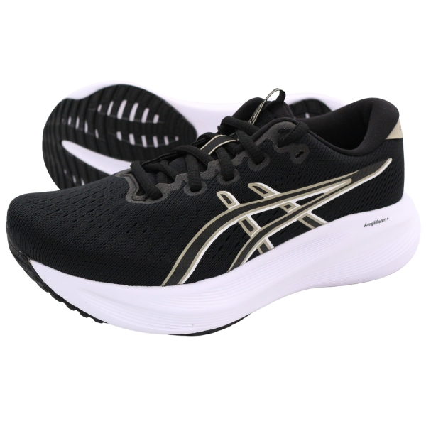 アシックス スニーカー レディース 靴 黒 ブラック 白ソール 歩きやすい 人気 ブランド 運動  普段履き シンプル スポーツ 快適 通学 通勤 ランニング ジム asics GEL-EXCITE 11 1012B860 ASICS（アシックス） スニーカー レディース 靴 黒 ブラック 白ソール
