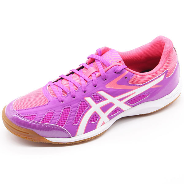 ASICS スニーカー 赤/ピンク スエード/メッシュ ASICS アシックス（ASICS）（メンズ）ランニングシューズ