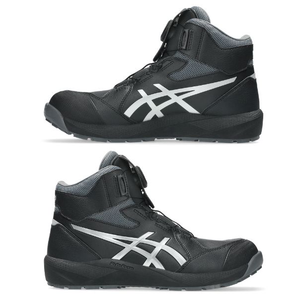 asics WINJOB CP304 ２７cm 黒　BOA 安全靴　JSAA ASICS（アシックス） メンズ 安全作業靴 安全靴 黒 ブラック JSAA規格A