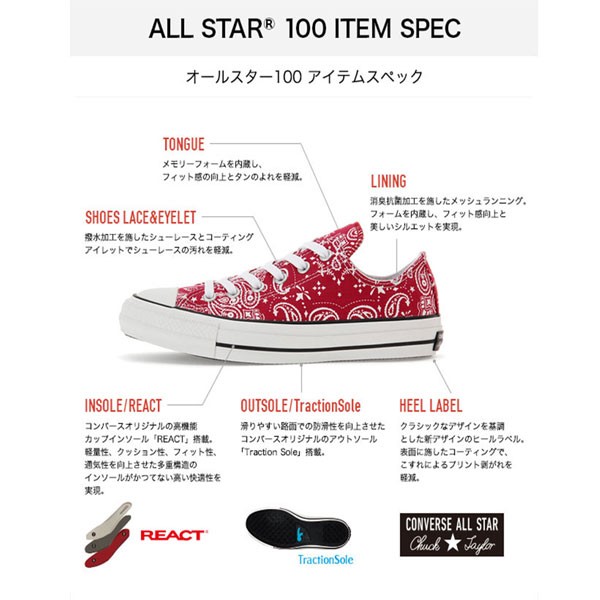 CONVERSE（コンバース） オールスター スニーカー メンズ レディース