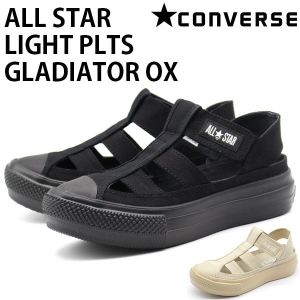 CONVERSE コンバース オールスター サンダル レディース 靴 黒