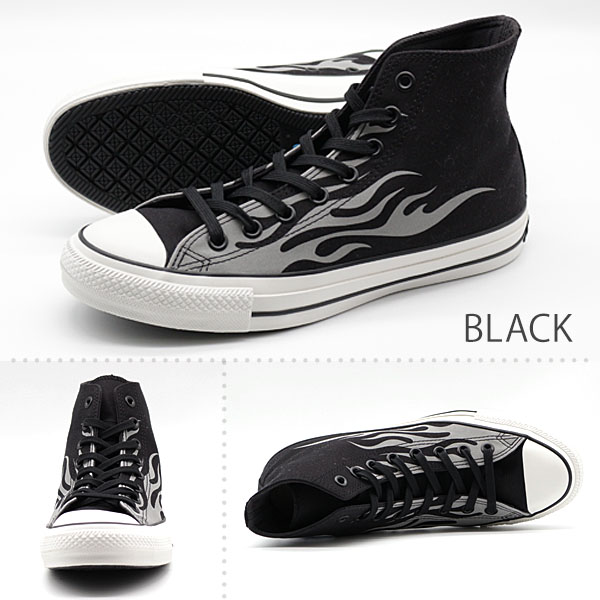 CONVERSE ハイカットシューズ 炎デザイン コンバース“炎”柄の新作ハイカットスニーカーが発売