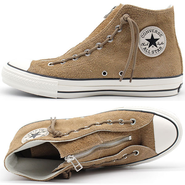 靴 CONVERSE SUEDE ALL STAR 100 CENTERZIP HI CONVERSE(コンバース) SUEDE ALL STAR 100 CENTERZIP HI
