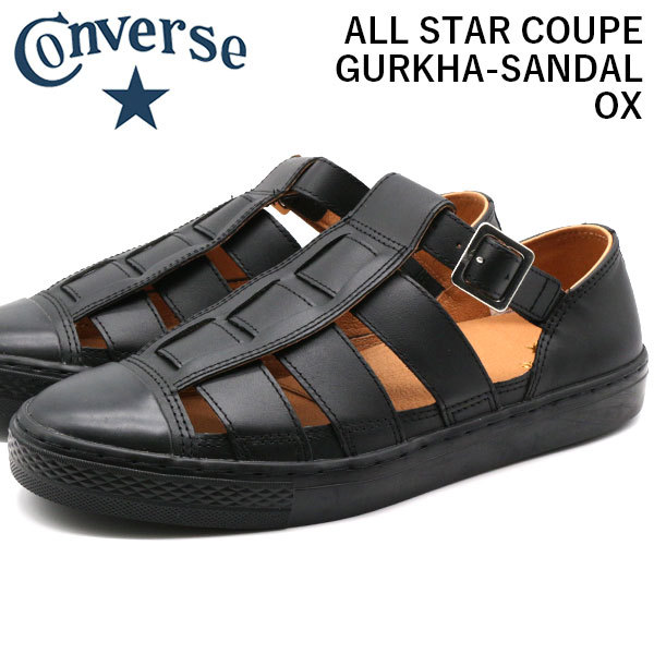 CONVERSE（コンバース） オールスター サンダル メンズ 靴 黒 ブラック