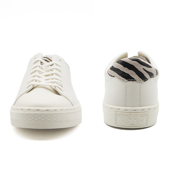 [未使用] コンバース CONVERSE オールスター クップ 23.5白ゼブラ コンバース CONVERSE オールスター クップ AM OX （ホワイト