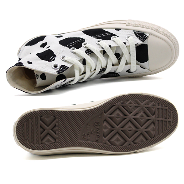 コンバース スニーカー オールスター カウスポット HI メンズ レディース ハイカット 牛柄 CONVERSE COWSPOT  HI/1SD569（ホワイト）/22.0cm（USA3）