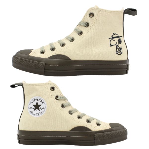 CONVERSE コンバース スヌーピー スニーカー レディース 靴 ハイカット 白 ホワイト コラボ ピーナッツ 通学 コーデ オールスター ALL  STAR PEANUTS BS HI : 靴のニシムラ - 通販 - Yahoo!ショッピング