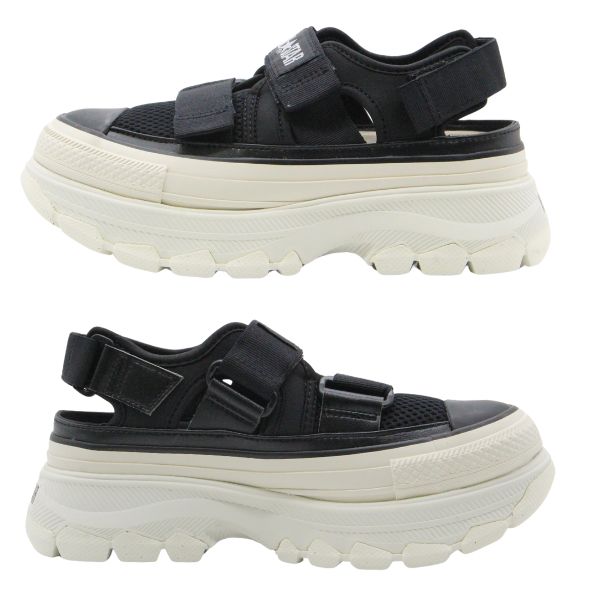 CONVERSE コンバース サンダル レディース 靴 ローカット 黒色