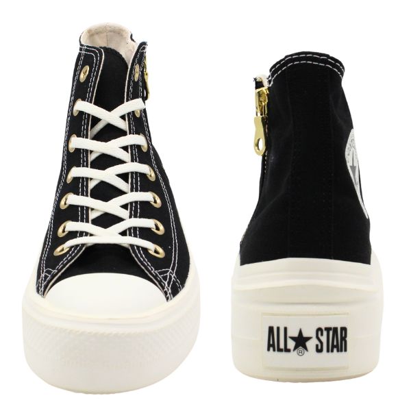 CONVERSE ALL STAR ブラック 厚底スニーカー