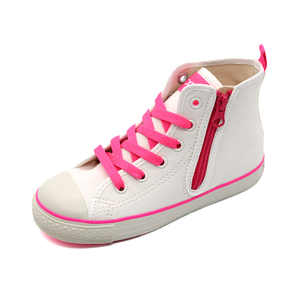 最も  CONVERSE 白 ハイカット 靴 子供 キッズ スニーカー コンバース スニーカー