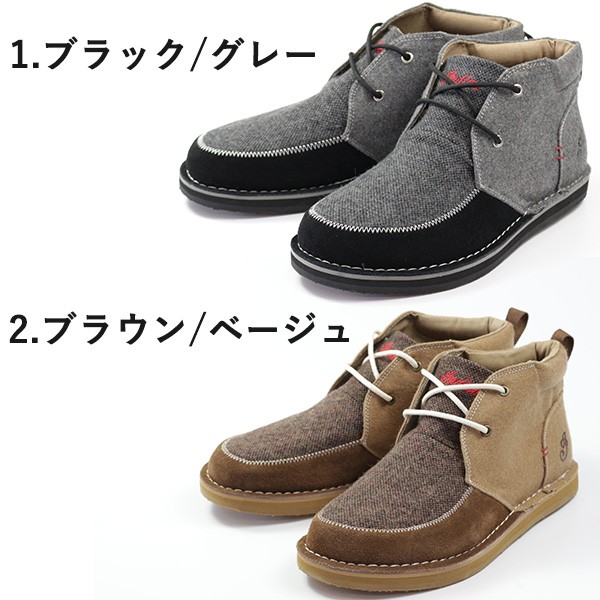 INDIAN（インディアン） スニーカー メンズ 靴 男性 ハイカット