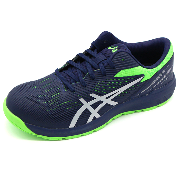 ASICS（アシックス） スニーカー 安全靴 メンズ 通気性 ネイビー