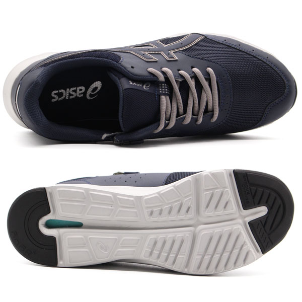 ASICS アシックス スニーカー メンズ 靴 黒 ブラック 軽量 軽い