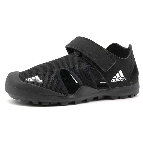 adidas アディダス サンダル キッズ 子供 靴 黒 ブラック 軽量