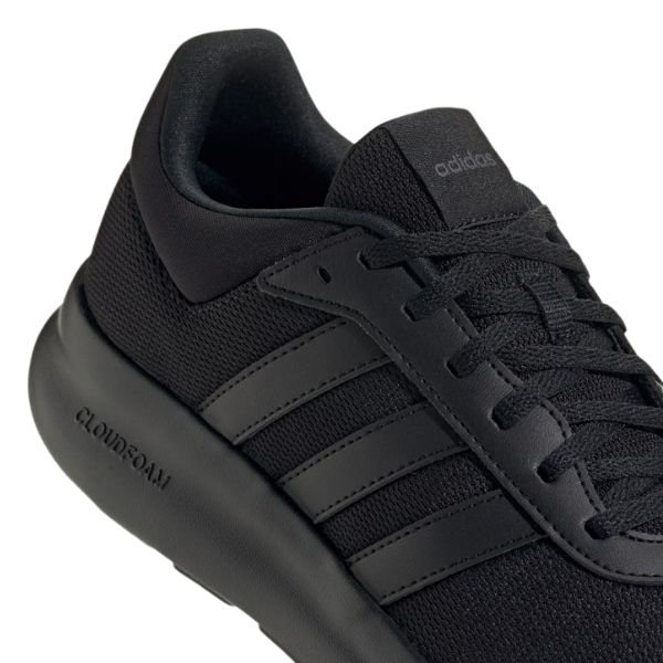 adidas アディダス スニーカー メンズ 靴 黒 ブラック 軽量 軽い