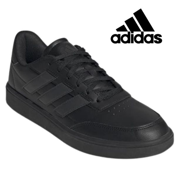 アディダス スニーカー　(牛革)新品 adidas（アディダス） スニーカー メンズ レディース 靴 黒 ブラック