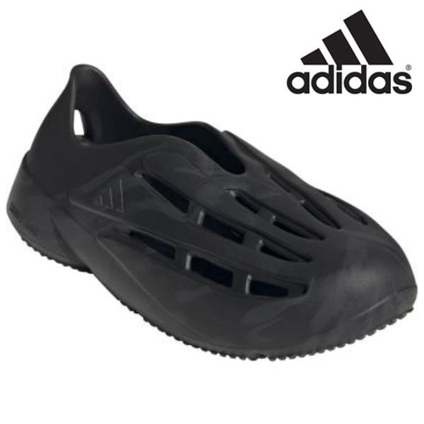 adidas アディダス サンダル メンズ 靴 黒 ブラック スリッポン