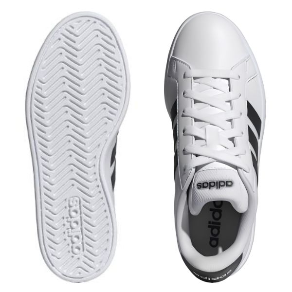 adidas（アディダス） スニーカー レディース キッズ ジュニア 黒
