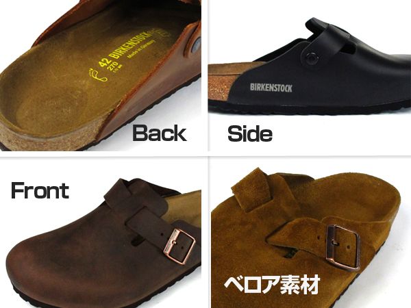 ◆ Birkenstock ビルケンシュトック　BOSTON クラシックなアイコンに、革新的な機能性を加えたBOSTON NOVAと
