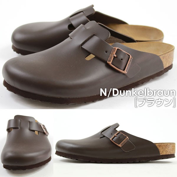 BIRKENSTOCK ブラウン クロッグサンダル 37 BIRKENSTOCK（ビルケンシュトック） サンダル クロッグ メンズ 靴
