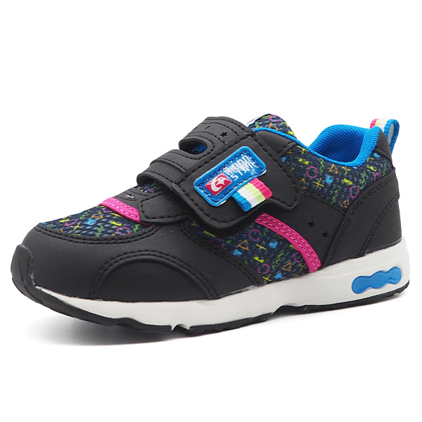 MoonStar（ムーンスター） スニーカー キッズ 子供 ジュニア 靴 黒