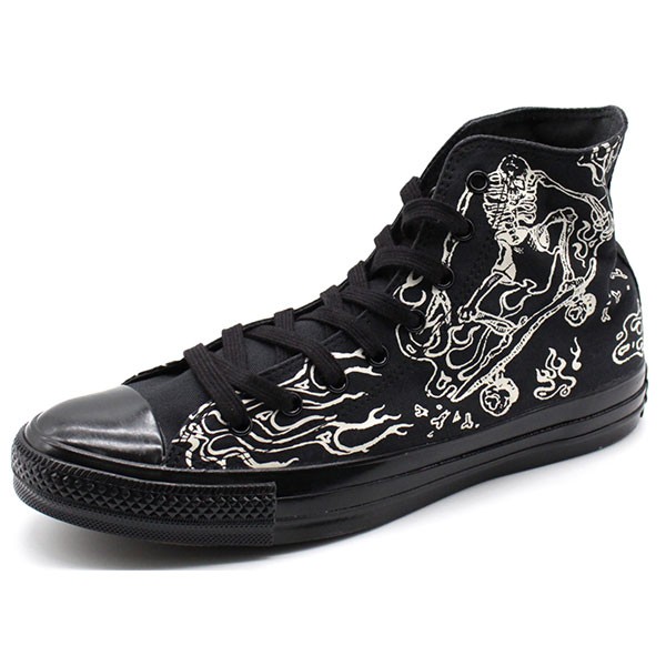 Converse All Star ハイカット ブラックスカル ALL STAR コンバース オールスター スニーカー メンズ 靴 黒