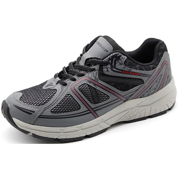 DUNLOP（ダンロップ） スニーカー メンズ 靴 黒 ブラック グレー