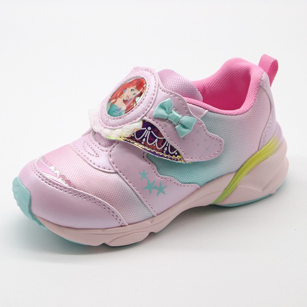 ディズニープリンセス スニーカー キッズ 女の子 靴 ピンク イエロー