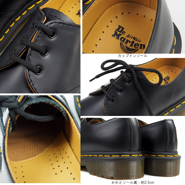 Dr.Martens ドクターマーチン 3ホールシューズ 1461W 11837002 メンズ