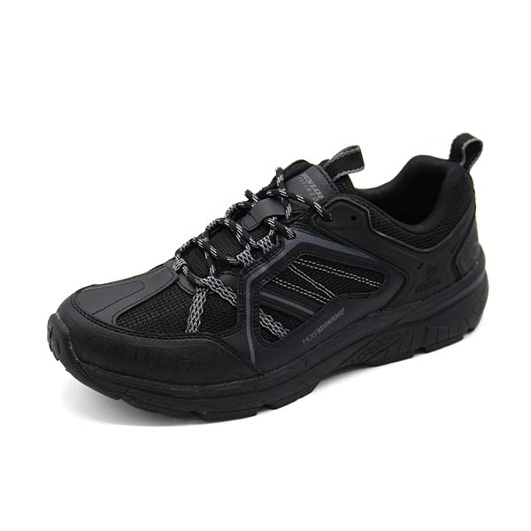 ダンロップ 靴 スニーカー メンズ 黒 ブラック 灰色 防水 通気性 蒸れない 軽量 幅広 6E 反...