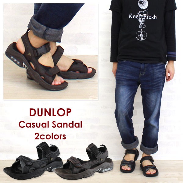 DUNLOP（ダンロップ） DUNLOP DSM39 メンズ スポーツサンダル : 靴の