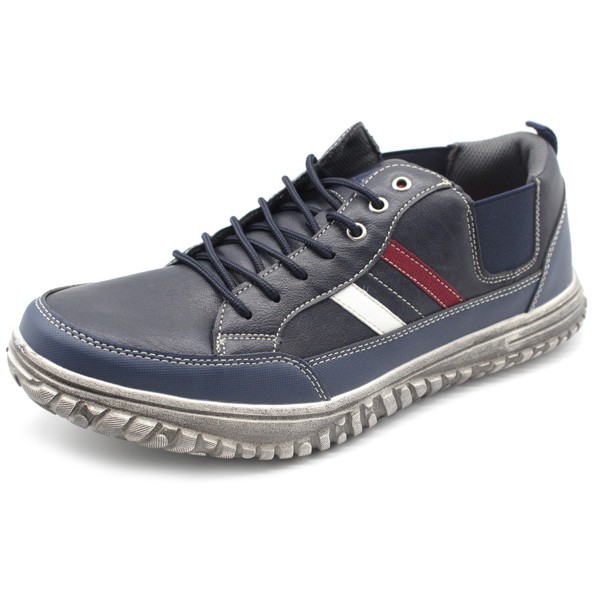 EDWIN エドウィン スニーカー メンズ 靴 白 ネイビー レッド ホワイト