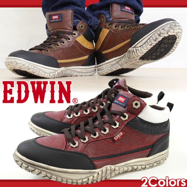 EDWIN(エドウィン) スニーカー ミッドカット メンズ 靴 EDWIN EDM EDWIN(エドウィン) スニーカー ミッドカット メンズ 靴 EDWIN EDM