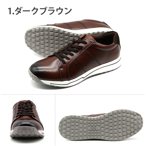 Puma ダークブラウン スニーカー 収納袋付き 1000円ポッキリ】 スニーカー メンズ 靴 黒 ブラック レザー 本