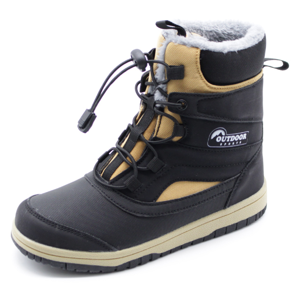 ブーツ キッズ レディース 靴 黒 ブラック ブラウン 防水 スノーブーツ