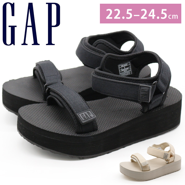 GAP（ギャップ） レディース サンダル 靴 スポーツサンダル 黒