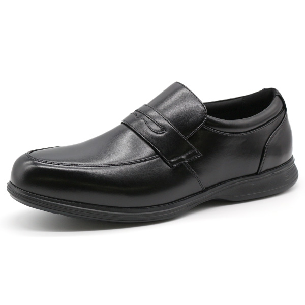 ビジネスシューズ メンズ 革靴 GRECOインソール 快適 通気 疲れにくい 軽量 ストレートチップ...