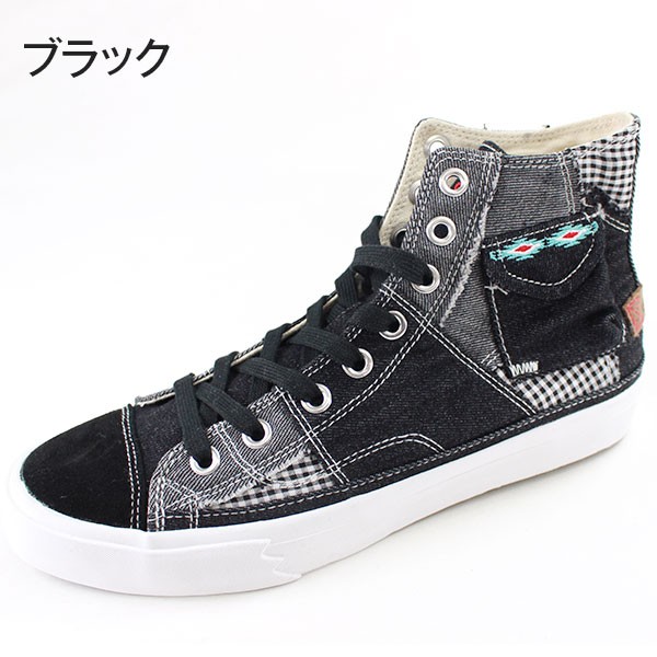 INDIAN（インディアン） スニーカー メンズ ハイカット ユニーク