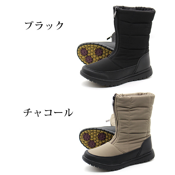 NORTH DATE（ノースデイト） ブーツ レディース 長靴 黒 ブラック