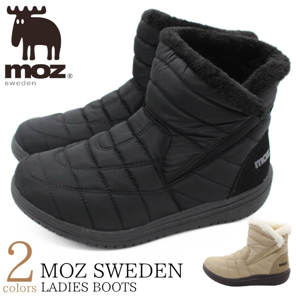 moz（モズ） ブーツ レディース 靴 長靴 スノーブーツ ダウンブーツ