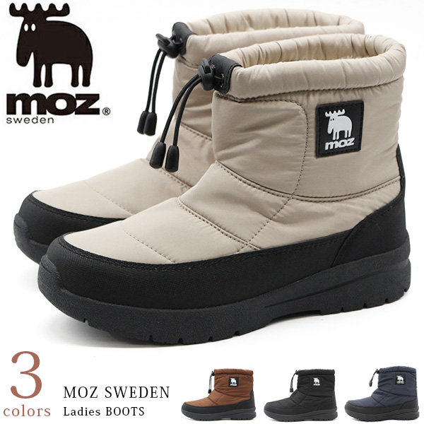 moz（モズ） ブーツ レディース 靴 長靴 スノーブーツ ダウンブーツ