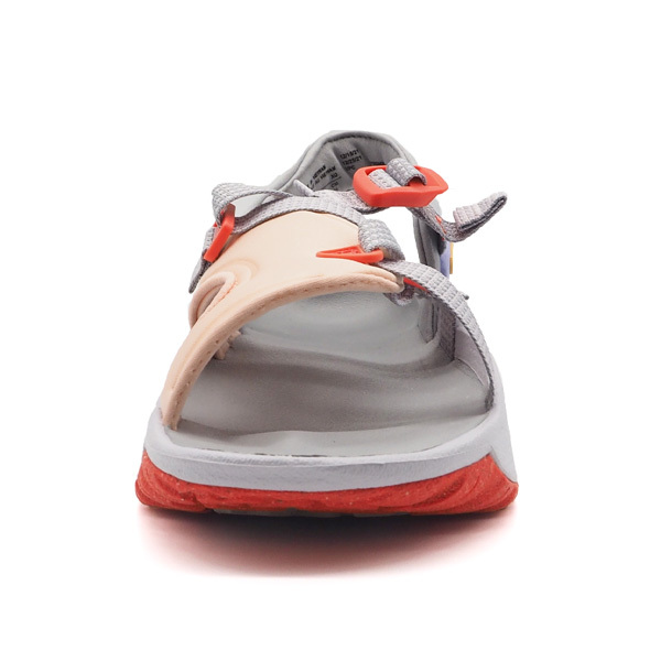 NIKE ナイキ サンダル レディース 靴 シルバー オレンジ