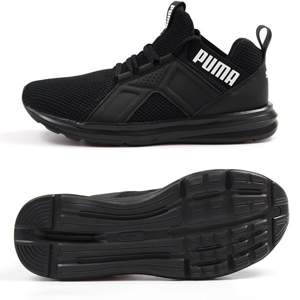 PUMA（プーマ） スニーカー メンズ 靴 男性 ミッドカット 黒 軽量設計