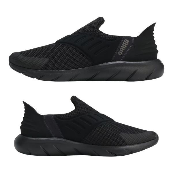 PUMA（プーマ） スリッポン レディース 靴 スニーカー 黒 ブラック 白