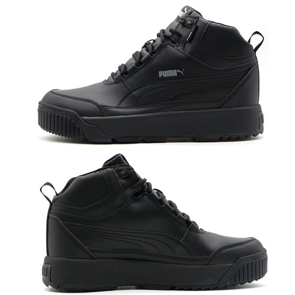PUMA（プーマ） スニーカー メンズ 靴 ハイカット 黒 ブラック 厚底