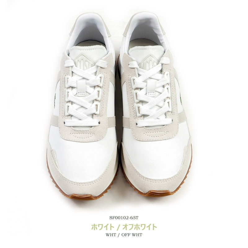 ラコステPARTNER RETRO 0121 1 SF00102-65T ラコステ LACOSTE 白スニーカー PARTNER RETRO 0121 1 SF00102