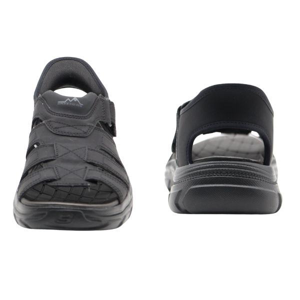 スケッチャーズ　スリップインズ　サンダル　メンズ　26cm ブラック スケッチャーズ SKECHERS スリップインズ リボルテッド SS