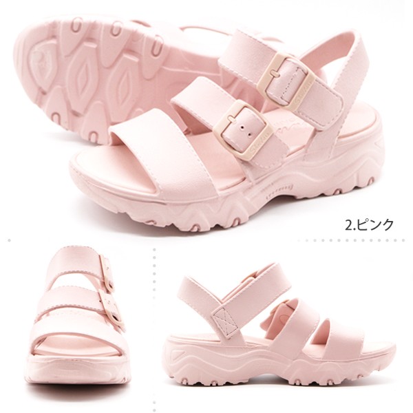 SKECHERS（スケッチャーズ） サンダル レディース 靴 スポーツ 白