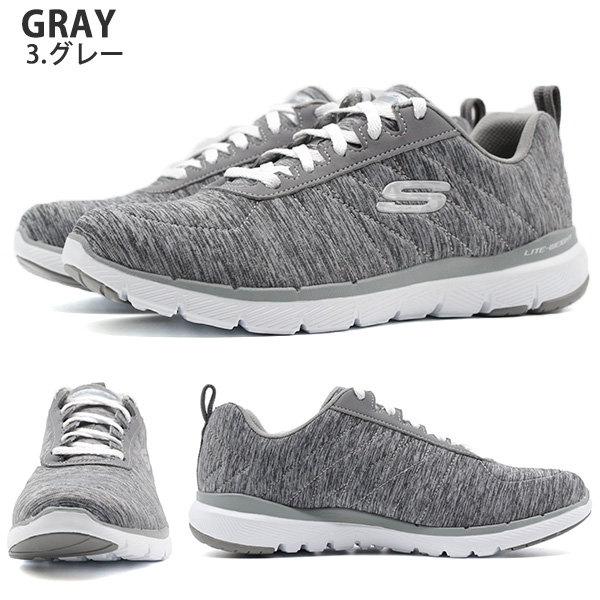 SKECHERS スケッチャーズ スニーカー レディース 靴 黒 ブラック