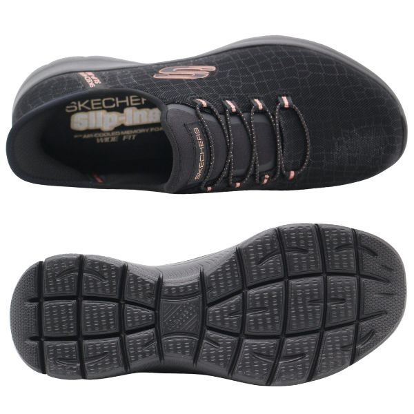 SKECHERS スケッチャーズ スニーカー レディース スリッポン